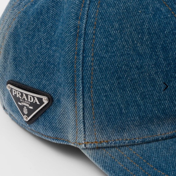Prada Denim Cap - Picture 2 of 3